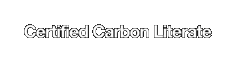 Certified Carbon Literate